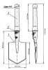 Лопата саперная малая МПЛ -50 - Военторг "Комбат", спецодежда,тактическая одежда,одежда для охоты и рыбалки, Екатеринбург